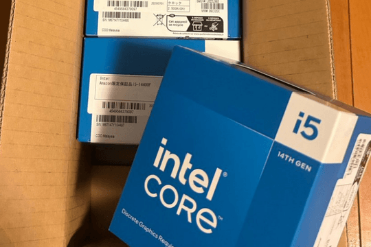 Hy hữu khách hàng đặt mua một chip Intel Core i5-14400 nhưng nhận được tới 5 chiếc từ Amazon