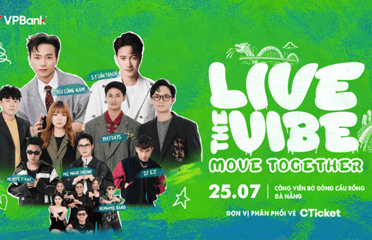 Live the Vibe - Move Together mang không gian âm nhạc cộng đồng đến Đà Nẵng