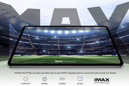 HONOR Pad X9 Max ra mắt: Màn hình 13 inch 120Hz, pin 10,100mAh và MagicOS 10