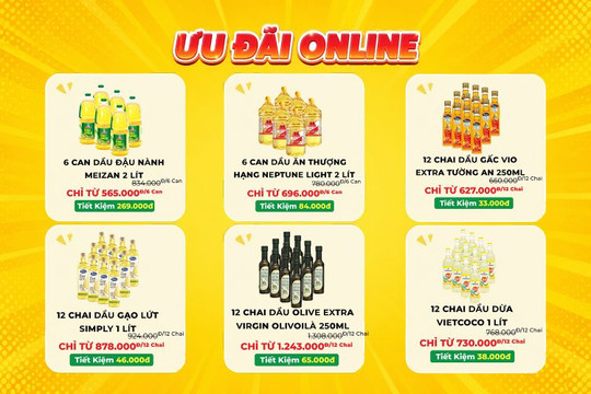 Mẹo mua dầu ăn nguyên thùng tiết kiệm đến 269.000 đồng