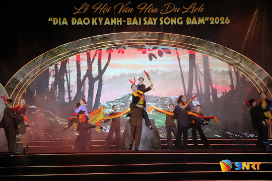 Phường Bàn Thạch khai mạc Lễ hội Văn hóa - du lịch “Địa đạo Kỳ Anh - Bãi Sậy Sông Đầm”
