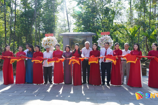 Khánh thành bia di tích Chi bộ Thạnh Bình
