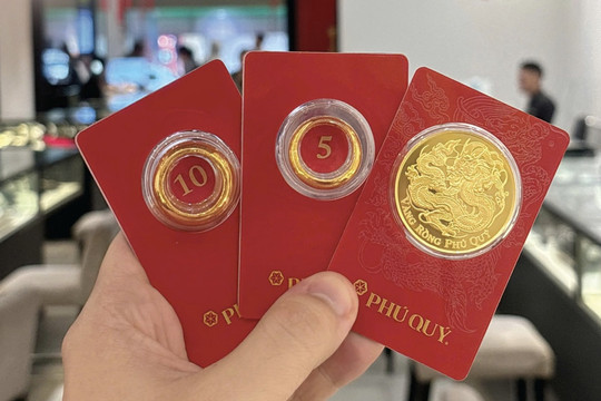 Giá vàng chiều 24/7/2026 tăng 500.000 đồng/lượng, thị trường dần phục hồi sau chuỗi giảm
