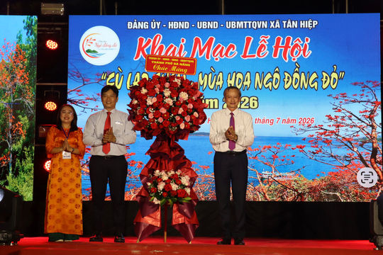 Khai mạc lễ hội “Cù Lao Chàm - mùa hoa ngô đồng đỏ” năm 2026