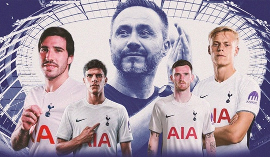 Tottenham chi hơn 237 triệu bảng nâng cấp đội hình: Canh bạc tất tay của Roberto De Zerbi