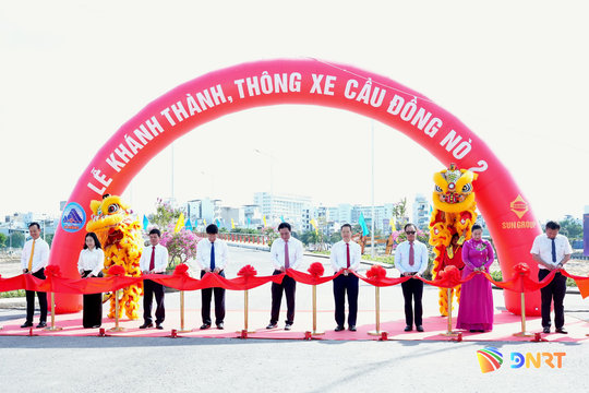 Khánh thành cầu Đồng Nò 2, kết nối giao thông khu phía Đông Nam trung tâm Đà Nẵng