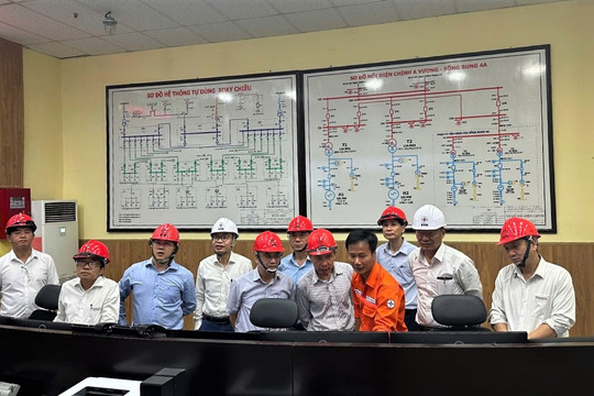 Tập đoàn Điện lực Việt Nam kiểm tra an toàn công trình và công tác phòng chống thiên tai tại Công ty Cổ phần Thủy điện A Vương