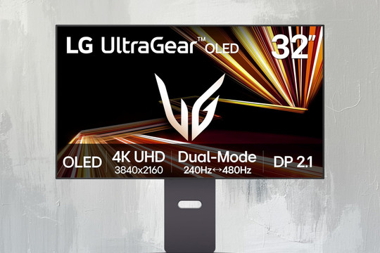 Màn hình OLED LG 32GX870A giảm giá sâu kỷ lục: Đột phá với chế độ chuyển đổi 4K và 480Hz