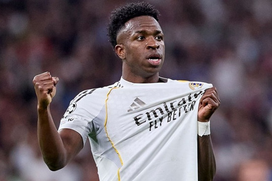 Arsenal sẵn sàng phá vỡ kỷ lục lương vì Vinicius Junior để chinh phục Champions League