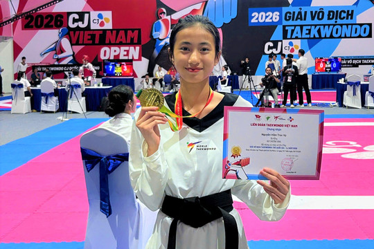 Đà Nẵng giành 17 huy chương tại Giải vô địch Taekwondo thanh thiếu niên quốc gia
