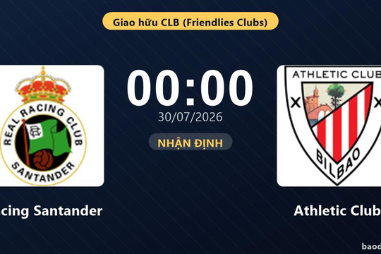 Nhận định Racing Santander vs Athletic Club: đội hình dự kiến