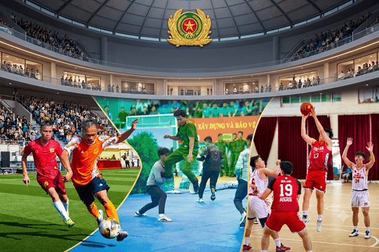 Sôi động các nội dung thi đấu trước thềm khai mạc Hội thao Công an nhân dân 2026