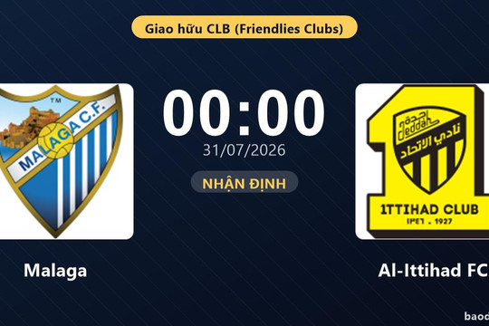 Nhận định Malaga vs Al-Ittihad FC: đội hình dự kiến