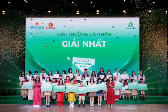 Khởi động Cuộc thi “Gửi tương lai xanh 2050” mùa 3 với tổng giá trị giải thưởng hơn 2,5 tỷ đồng