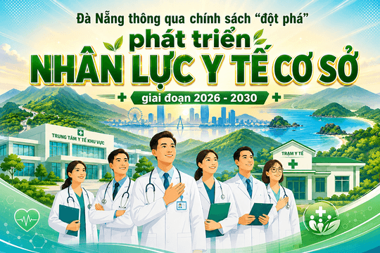 Đà Nẵng thông qua chính sách “đột phá” phát triển nhân lực y tế cơ sở giai đoạn 2026 - 2030