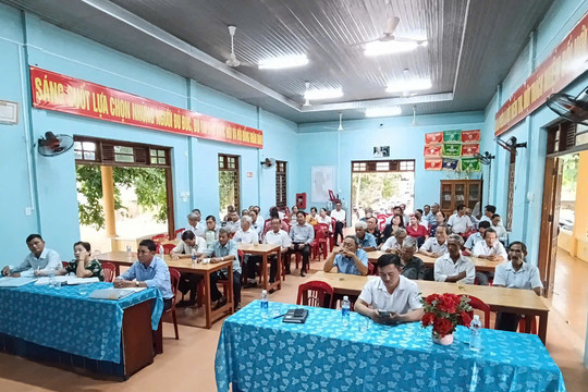 Sáp nhập thôn, tổ dân phố: Đổi mới hoạt động chi bộ trước yêu cầu mới
