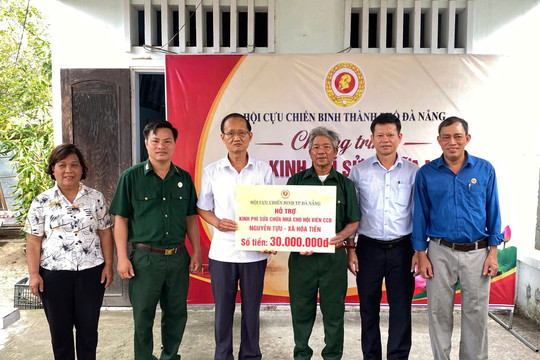 Mái ấm "Nghĩa tình đồng đội"