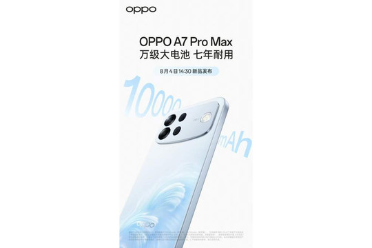 OPPO A7 Pro Max lộ diện ảnh chụp thực tế: Camera selfie 50MP góc rộng và pin 10.000 mAh
