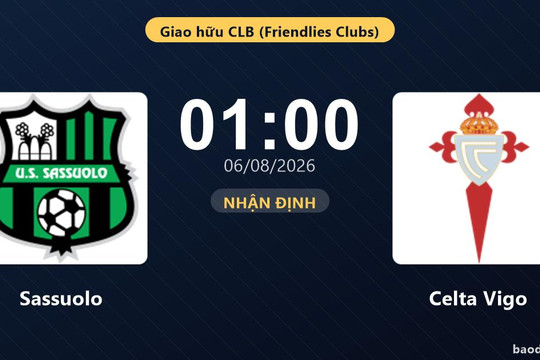 Nhận định Sassuolo vs Celta Vigo: đội hình dự kiến