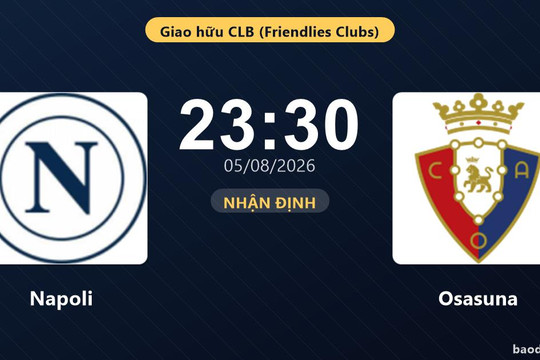 Nhận định Napoli vs Osasuna: đội hình dự kiến
