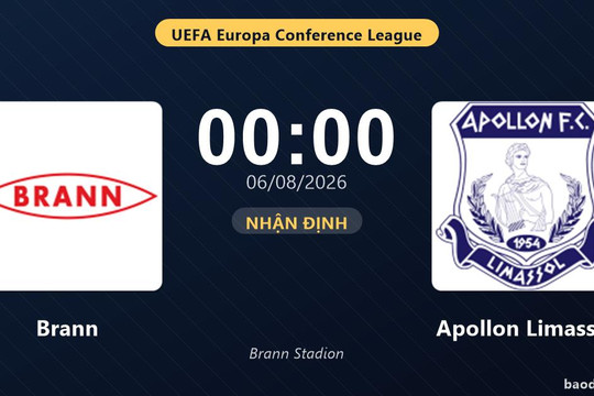 Nhận định Brann vs Apollon Limassol: đội hình dự kiến