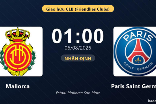 Nhận định Mallorca vs Paris Saint Germain: đội hình dự kiến