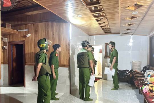 Cao điểm ra quân tấn công, trấn áp tội phạm