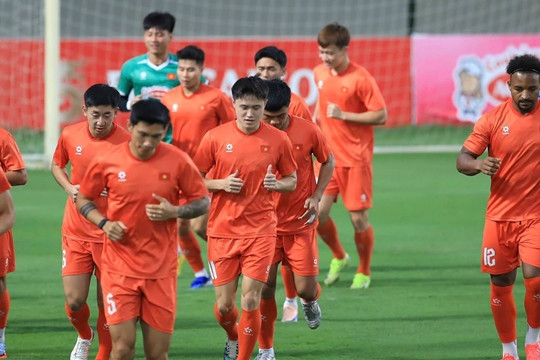 Đội tuyển Việt Nam duy trì nhịp rèn quân hướng tới ngôi đầu bảng A ASEAN Cup 2026