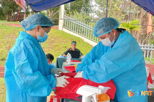Xã Tây Giang hoàn thành lấy mẫu hài cốt liệt sĩ chưa xác định danh tính