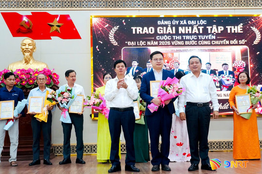 Cuộc thi trực tuyến “Đại Lộc năm 2026 - Vững bước cùng chuyển đổi số”: Bệnh viện Đa khoa khu vực miền núi phía Bắc Quảng Nam đoạt giải Nhất