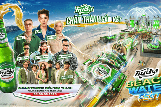 Huda Beach Water Fest tiếp tục khuấy động tại Quảng trường biển Tam Thanh, thành phố Đà Nẵng