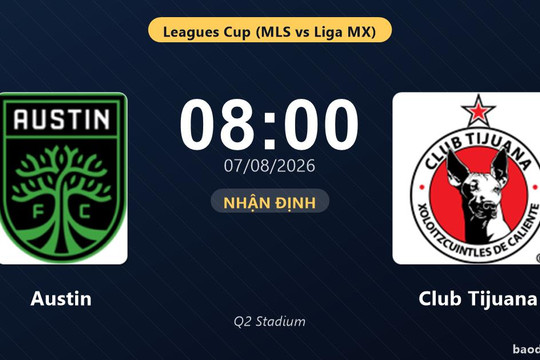 Nhận định Austin vs Club Tijuana: đội hình dự kiến