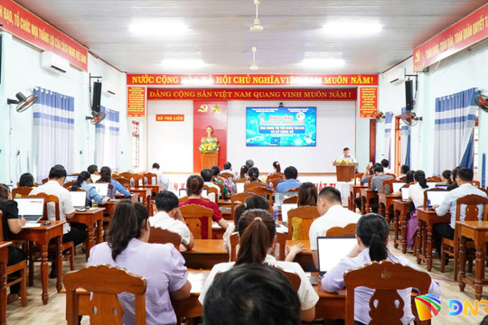 Tập huấn ứng dụng trí tuệ nhân tạo cho cán bộ xã Trà Liên