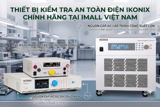 Thiết bị kiểm tra an toàn điện IKONIX chính hãng tại IMALL Việt Nam