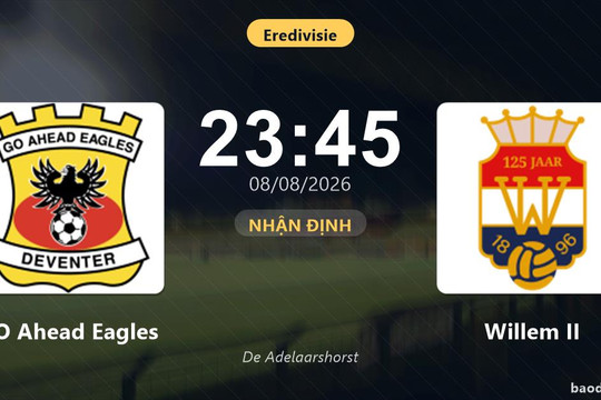 Nhận định GO Ahead Eagles vs Willem II: đội hình dự kiến