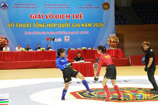 Khai mạc Giải vô địch trẻ Võ thuật tổng hợp Quốc gia năm 2026 tại Đà Nẵng