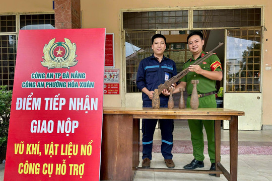 Dân vận khéo nâng cao hiệu quả thu hồi vũ khí, vật liệu nổ