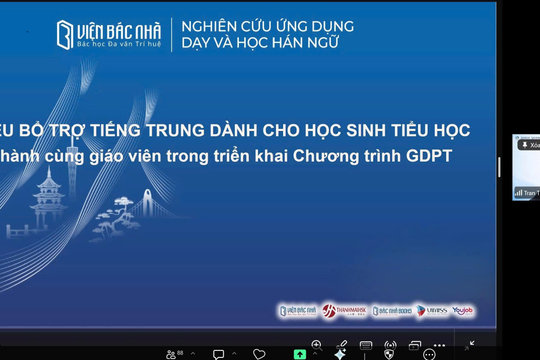 Khai thác lợi thế thiên bẩm ở trẻ khi dạy tiếng Trung