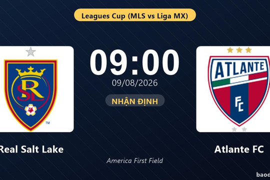Nhận định Real Salt Lake vs Atlante FC: đội hình dự kiến