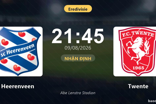 Nhận định Heerenveen vs Twente: đội hình dự kiến