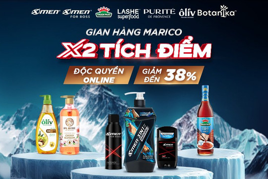 Cách săn ưu đãi mua hóa mỹ phẩm và gia vị giảm đến 38% tại Gian hàng Marico Bách hóa XANH