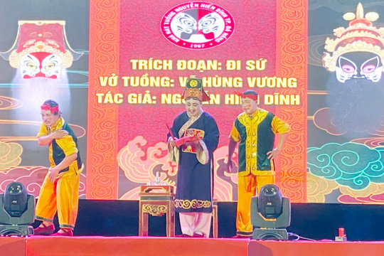 Tìm hướng phát huy nghệ thuật tuồng trong đời sống đương đại