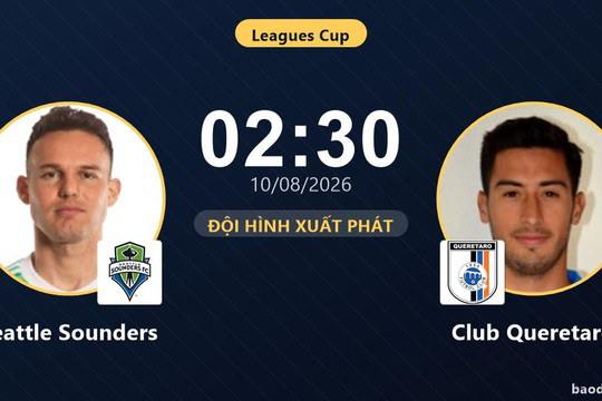 Nhận định Seattle Sounders vs Club Queretaro: đội hình dự kiến