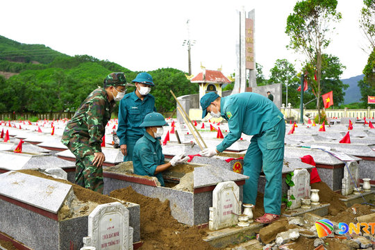 Quế Phước đẩy mạnh lấy mẫu ADN, xác minh thông tin hài cốt liệt sĩ
