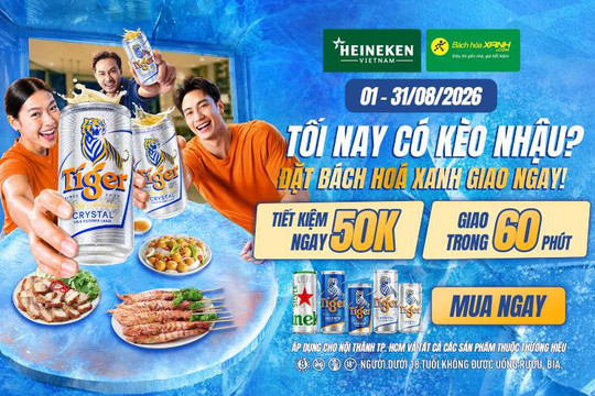 Cách chuẩn bị tiệc nhậu tại gia siêu tốc tiết kiệm 50K với combo bia mồi giao trong 1 giờ