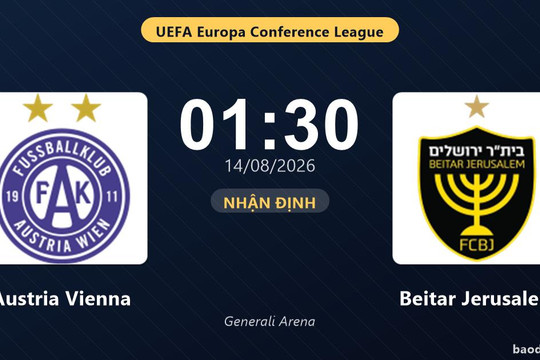 Nhận định Austria Vienna vs Beitar Jerusalem: đội hình dự kiến