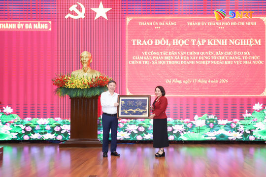 Đà Nẵng - Thành phố Hồ Chí Minh trao đổi kinh nghiệm công tác dân vận, xây dựng Đảng