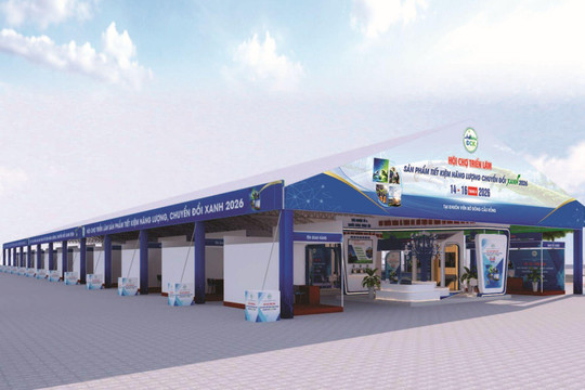100 gian hàng quy tụ tại Hội chợ Triển lãm sản phẩm tiết kiệm năng lượng và chuyển đổi xanh năm 2026