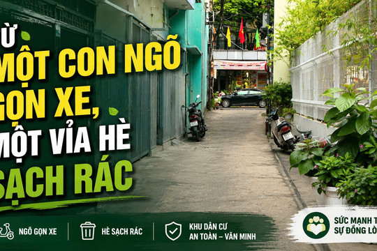 [Podcast] - Ngõ gọn xe - Hè sạch rác
