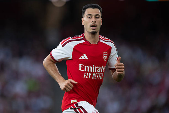 Napoli đánh tiếng muốn chiêu mộ bộ đôi tiền đạo Gabriel Martinelli và Gabriel Jesus của Arsenal